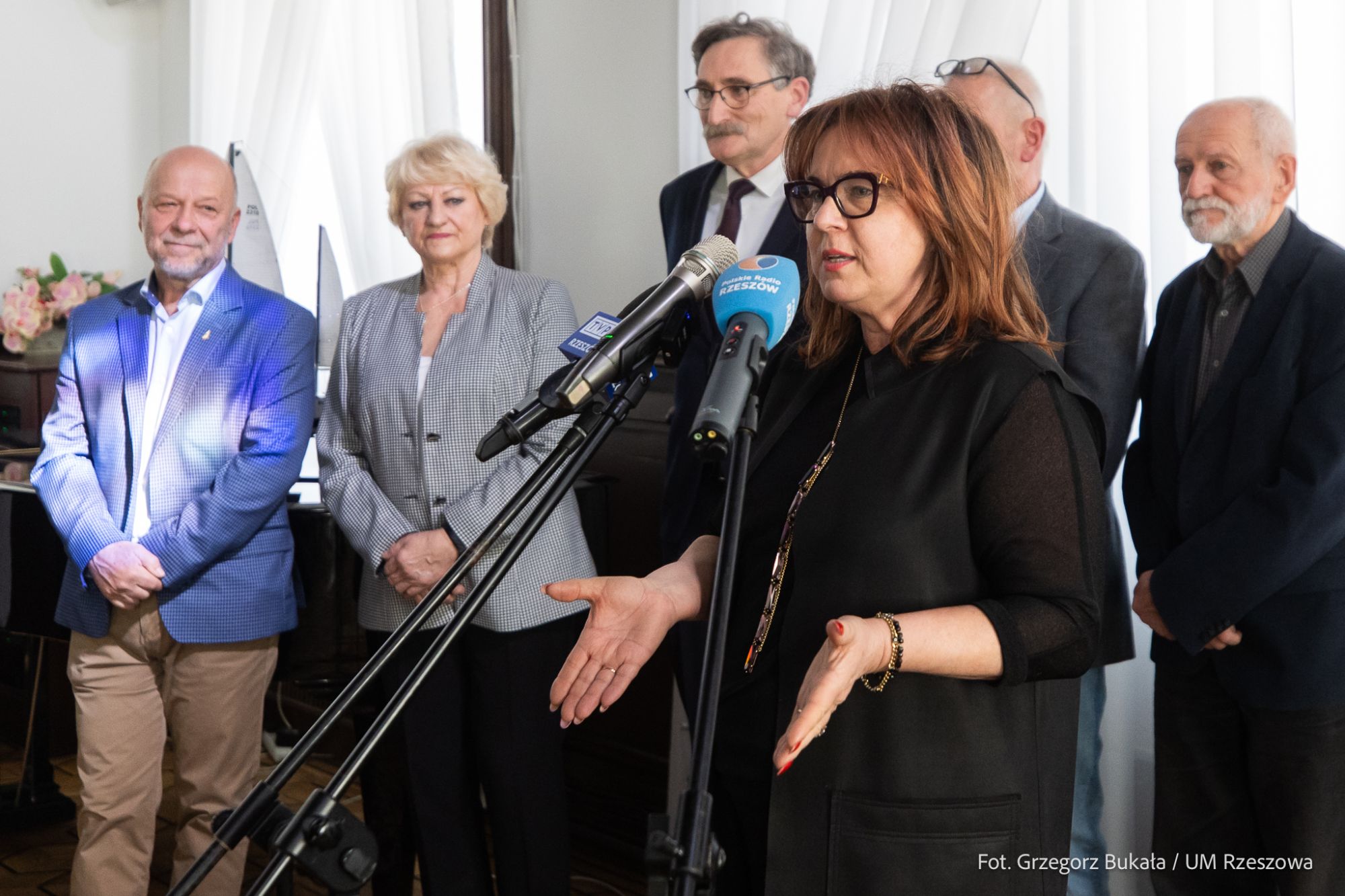 zdjęcie ze spotkania przedstawicieli Rzeszowskiego Podkarpackiego Związku Żeglarskiego z Prezydentem Miasta Rzeszowa, fot. Grzegorz Bukała, Urząd Miasta Rzeszowa